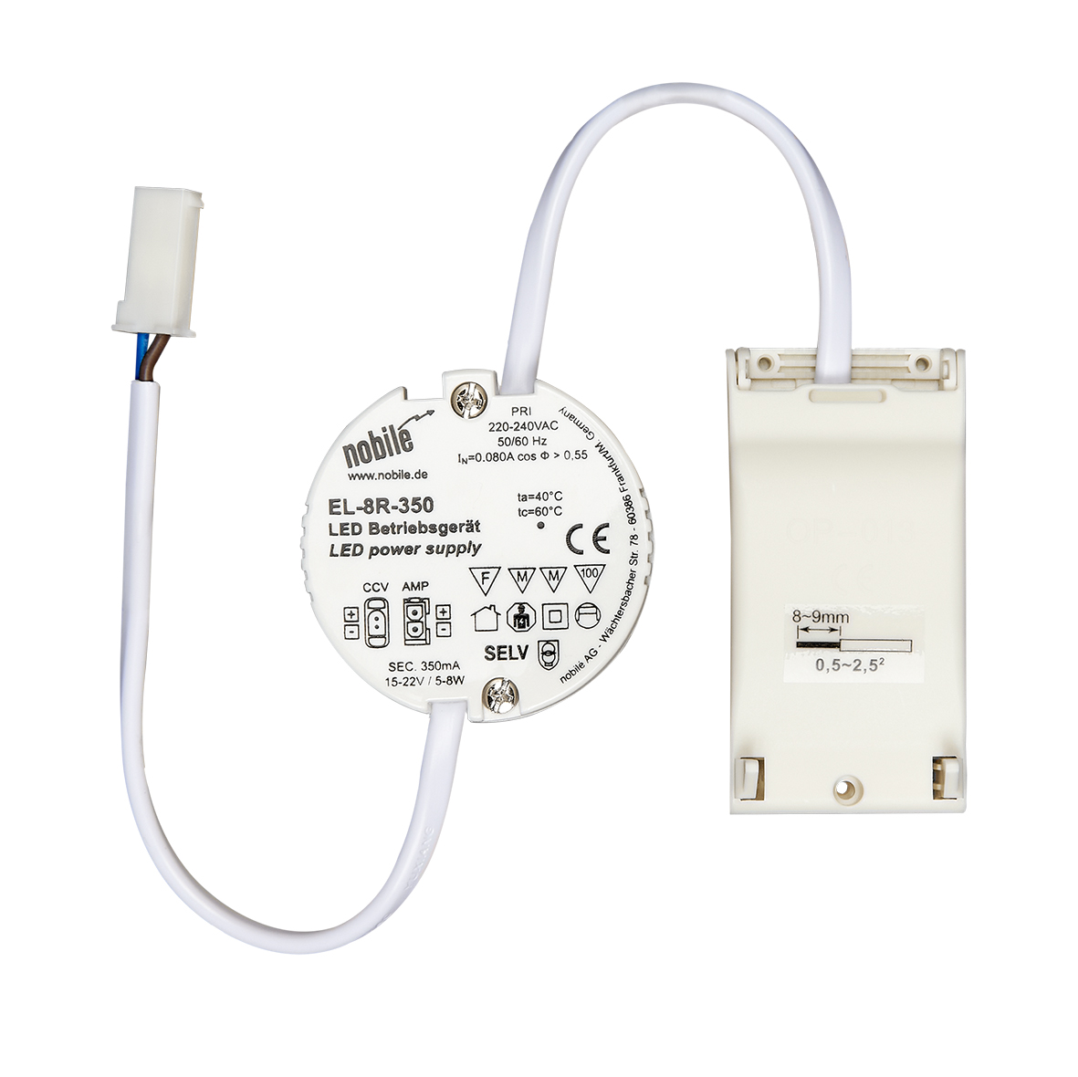 8999038350_EL-8R-350 nicht dimmbar_Vorderseite